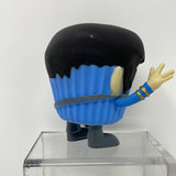 Cute Blue Cupcake Mr. Spock Star Trek Figure