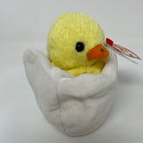 TY Beanie Baby EGGBERT the Egg & Chick Plush (6 inch) Stuffed Animal Toy