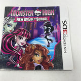 3DS Monster High New Ghoul In School CIB