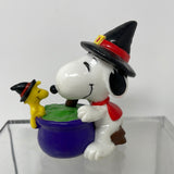 Vintage Snoopy PVC Halloween Woodstock Charles Schultz peanuts toy figure