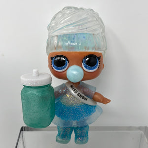 LOL Surprise Dolls Winter Disco Series Glitter Miss Snow  Sparkle Hair