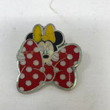 Disney Pin Minnie Mouse Peeking Behind Bow