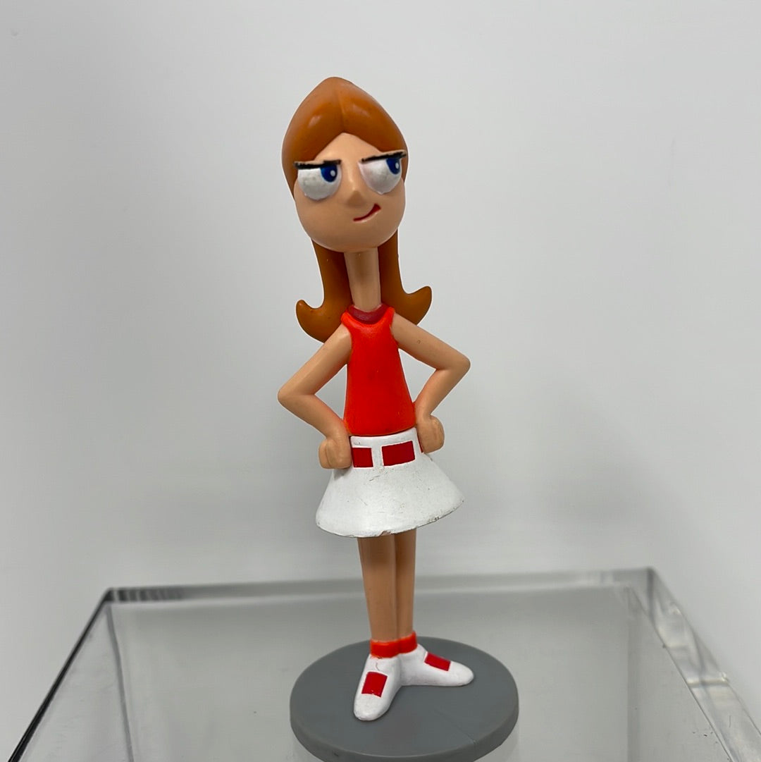 Disney Store Candace Phineas Ferb Doll Figure Cake Topper 3.5” –  shophobbymall