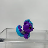 HATCHIMALS COLLEGGTIBLES SEASON 1 FOREST PURPLE & BLUE SKUNK WITH SILVER WINGS