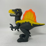 Jurassic World JW Hasbro Chomp N Stomp Velociraptor Dinosaur Figure 3"