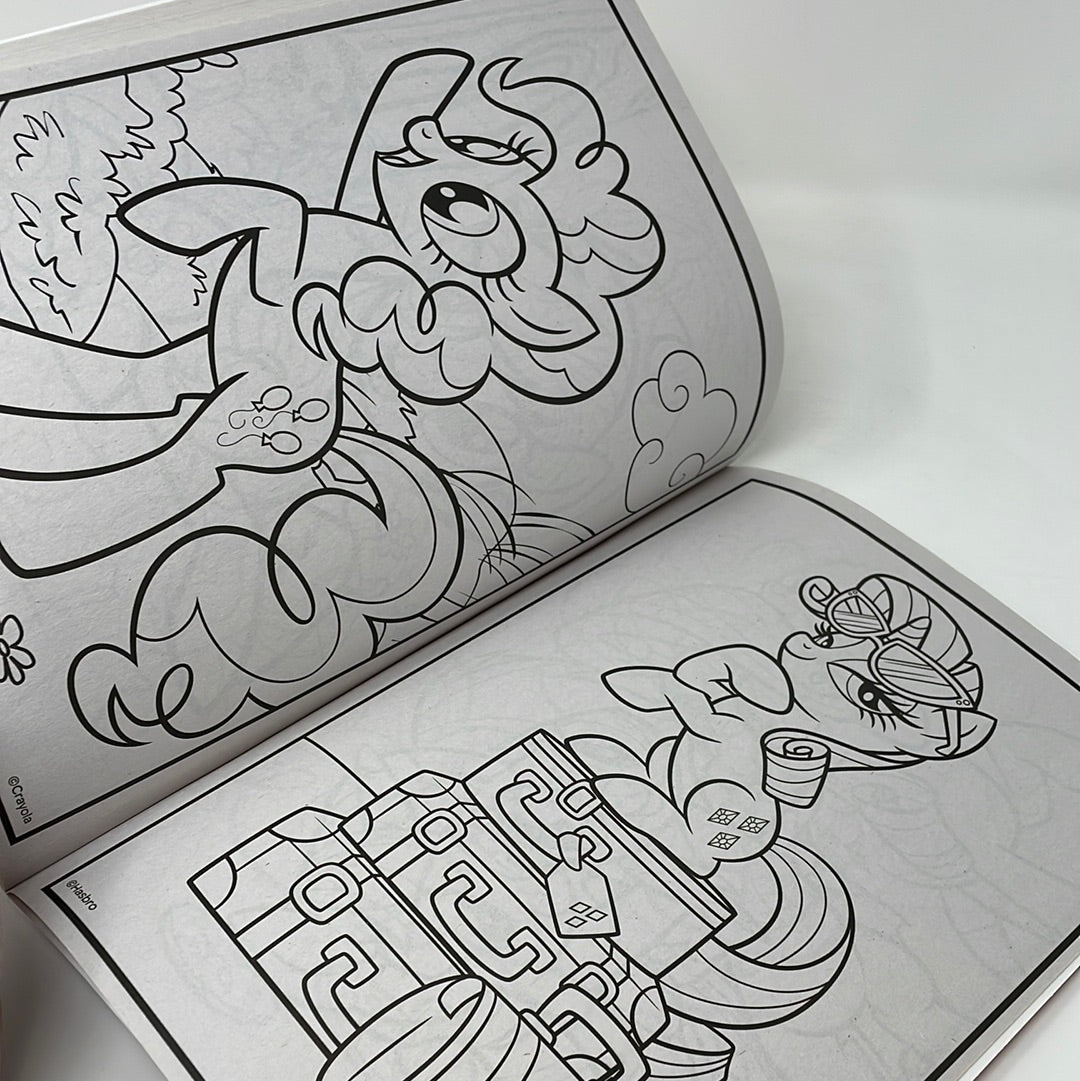 Crayola My Little Pony Coloring Pages and Stickers 