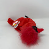 Ty Beanie Babies Mac The Cardinal Plush Toy 1998