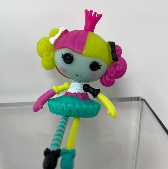 MGA LALALOOPSY DOLL PRINCESS SAFFRON CROWN Mini Doll
