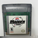 Gameboy Color Madden 2002 NFL