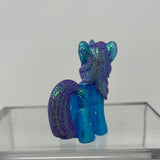 My Little Pony FiM Blind Bag Wave #10 2" Transparent Glitter Diamond Mint Figure MLP