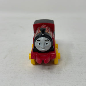 2014 Thomas & Friends Minis Victor Graffiti Dark Red 2" Long Plastic Die Cast Toy Vehicle