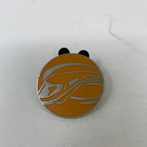 Disney Pin 2011 Park Icons Orange Monorail Silhouette