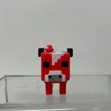 Minecraft Mini-Figures Netherrack Series 3 1" Mooshroom Red Cow Figure Mojang