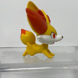 Delphox Braixen Fennekin Pokemon Figure Takara Tomy 1.6”