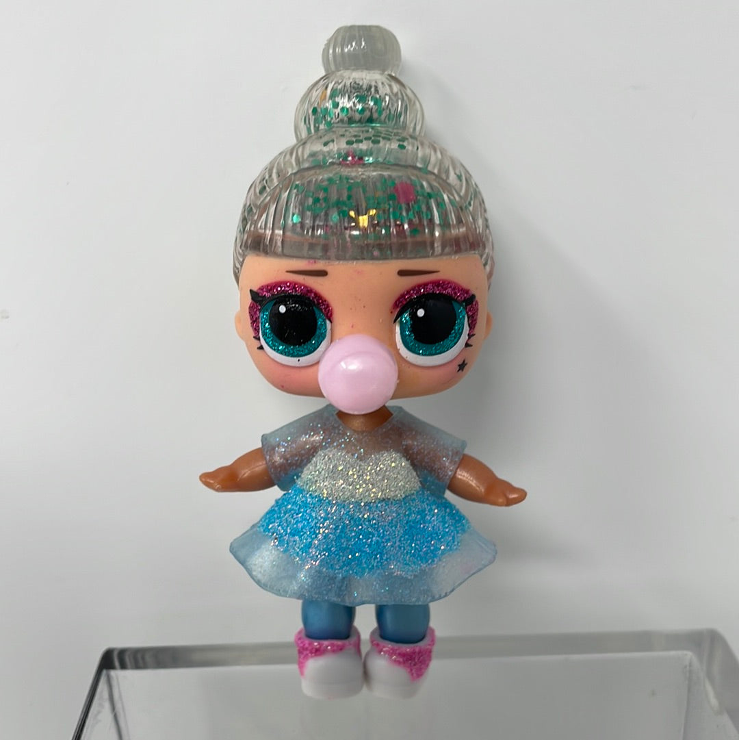 Lol Doll Green Glitter Hair Ponytail Lol Doll Teal Hair LOL