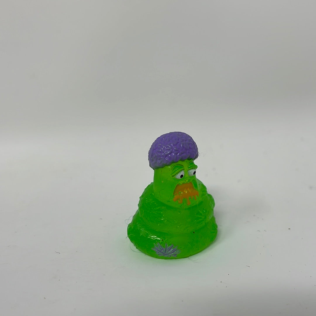 The Trash Pack Junk Germs Series 7 #1079 HAIR WORM Green