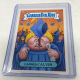 Vintage Garbage Pail Kids 2013 Sticker Card Capped Calvin 61a