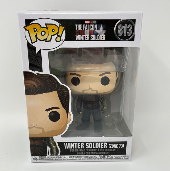 Funko Pop! Marvel The Falcon and The Winter Soldier Winter Soldier (Zone 73) 813