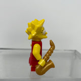 The Simpsons Lego Mini Figure Lisa Simpson