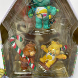 Care Bears Ornament 3 Set Collector Tin Funshine Tenderheart Wish Bear 2002