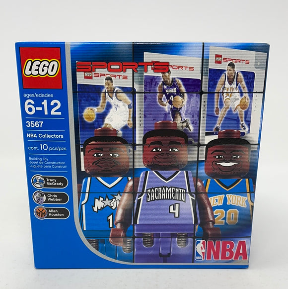 Lego Sports NBA Collectors 3567 Tracy McGrady, Chris Webber, Allan Houston