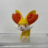 Delphox Braixen Fennekin Pokemon Figure Takara Tomy 1.6”