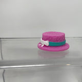 Shopkins World Vacation Season 8 #37 BIANCA BOATER HAT Pink