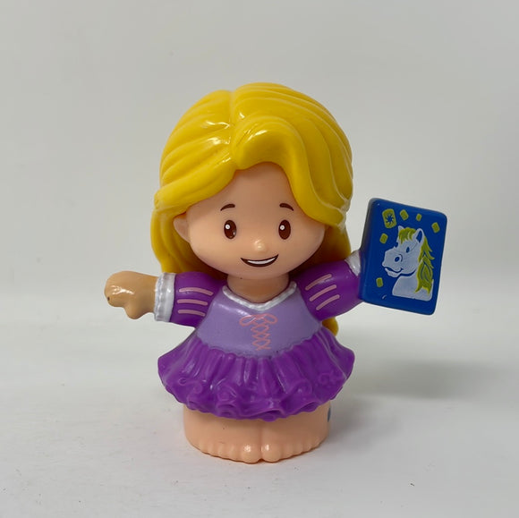 Fisher Price Little People Disney PRINCESS RAPUNZEL Hair CASTLE Kingdom Lanterns