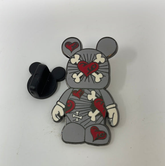 Disney Pin Vinylmation Mystery Pin Collection Urban #2 - Hearts & Bones