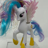 My Little Pony G4 Princess Celestia Glitter Transparent Wings Glitter Brushable Hair