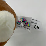 Squishmallow 3.5" BERNIE Brown Dog Plush with Clip BNWT