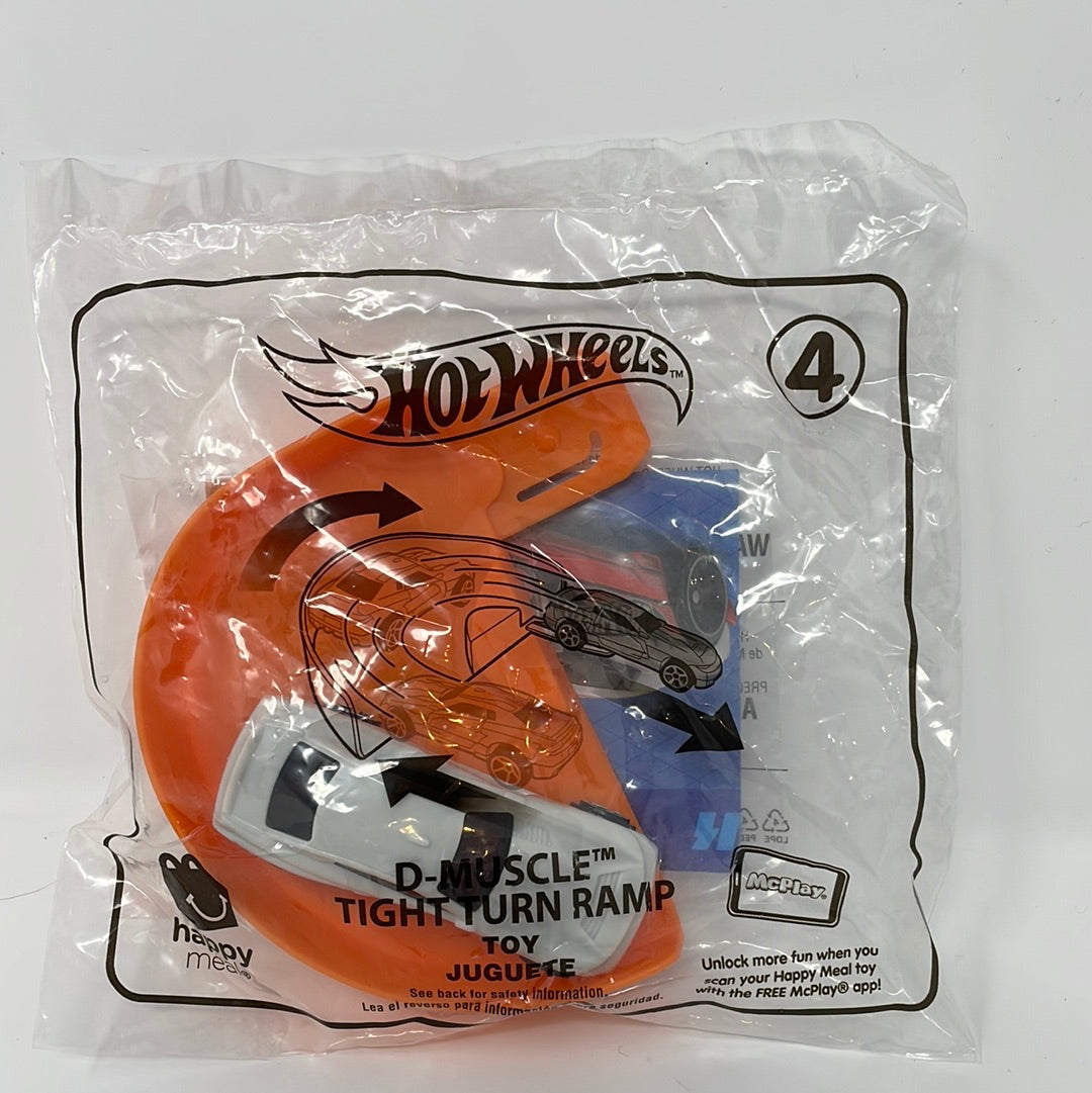 Happy Meal Hot Wheels Sets 2019 Hot Wheels D-Muscle Tight Turn