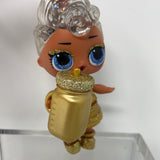 LOL Surprise Doll Clear Glitter Globe Hair Golden Glitter Outfit