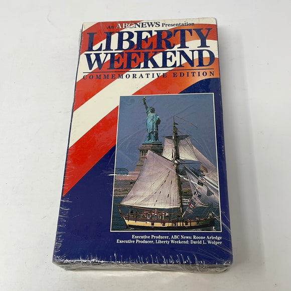 VHS ABCNEWS Presentation Liberty Weekend Commemorative Edition Sealed