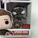 Funko Pop! Marvel Studios Spider-Man No Way Home Black Suit Spider-Man AAA Anime Exclusive Limited Edition Glow Chase 1073