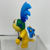 World Nintendo Jakks Pacific Super Mario Larry Koopa 2.5" Action Figure W Staff