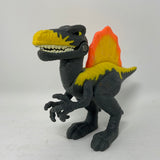 Jurassic World JW Hasbro Chomp N Stomp Velociraptor Dinosaur Figure 3"