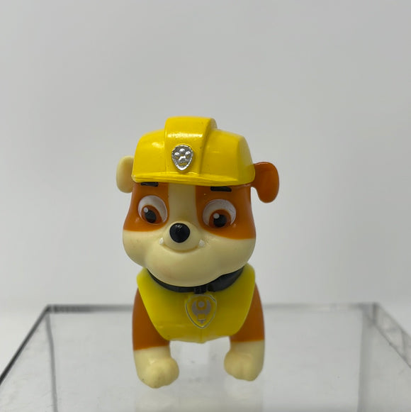 Rubble Paw Patrol Posable Action Figure Spin Master 2.25