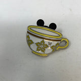 Disney Mad Tea Party Yellow Tea Cup Pin