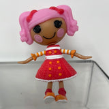 MGA Mini Littles Lalaloopsy Doll Pepper Pots "N" Pans Pink Hair Clown Doll 3"