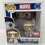 Funko Pop! Marvel Collector Corps The Hulk and Bruce Banner