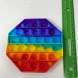 Pop Its Rainbow Hexagon