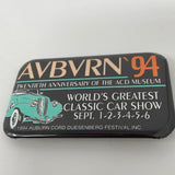 Avbvrn ‘94 Twentieth Anniversary Of The ACD Museum Worlds Greatest Classic Car Show Promo Pin