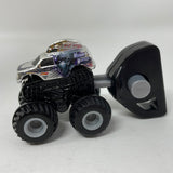 Hot Wheels Mattel Mighty Minis Mohawk Warrior Monster Truck Black Accelerator Key