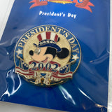 Disney Pin Presidents Day 2002 Mickey Mouse In Uncle Sam Hat