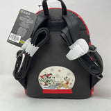 Disney Loungefly Holiday Mickey and Minnie Mouse Mini Backpack Entertainment Earth Exclusive
