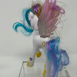 My Little Pony G4 Princess Celestia Glitter Transparent Wings Glitter Brushable Hair