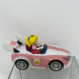 Mario Kart Pull Back Speed Racers Princess Peach Race Car