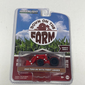 Greenlight Collectibles Down On The Farm Series 6 1948 Ford 8N W/ Front Loader