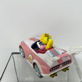 Mario Kart Pull Back Speed Racers Princess Peach Race Car